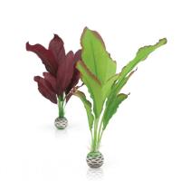 Шелковые растения средние (Silk plant set medium green & purple) Шелковые растения средние (Silk plant set medium green & purple)