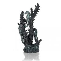 Коралл с морскими коньками черный средний (Seahorses on coral black medium) Коралл с морскими коньками черный средний (Seahorses on coral black medium)