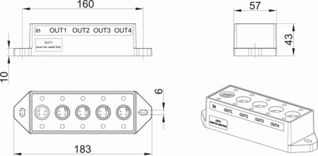 Гибридная соединяющая коробка Hibrid connection box Гибридная соединяющая коробка Hibrid connection box