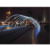 Фонтанная насадка динамическая водная пушка "Jumping Jet Rainbow Flash I I I / DMX / 02"