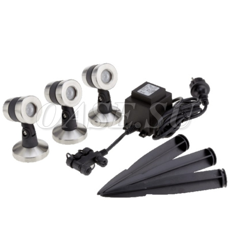 Комплект подводных светильников LunAqua Maxi Led Set 3