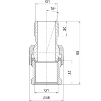Шаровое соединение Ball Joint 10 Silver Шаровое соединение Ball Joint 10 Silver