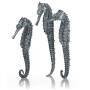 Набор из 3-х черных морских коньков (Seahorses 3-pack black) Набор из 3-х черных морских коньков (Seahorses 3-pack black)