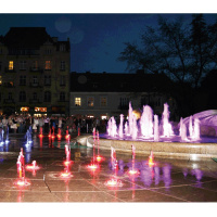 Подсветка светодиодная управляемая, под насадку Comet  ProfiPlane LED 320 DMX02