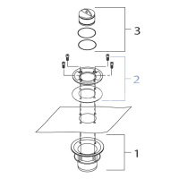 Прижимной элемент Liner clamping flange 70T