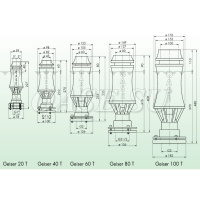 Фонтанная насадка Geyser 100 T Фонтанная насадка Geyser 100 T