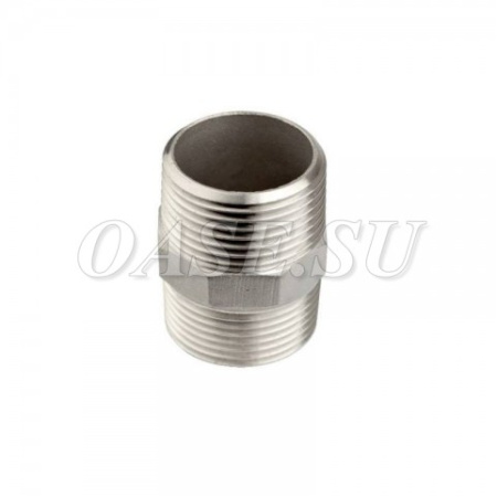 Нипель Hexagon nippel 15 silver