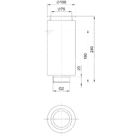 Фонтанная насадка Schaumsprudler 75-20 E Фонтанная насадка Schaumsprudler 75-20 E