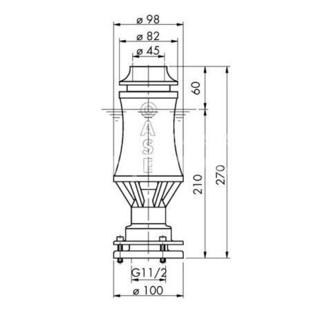 Фонтанная насадка Geyser 40 T Фонтанная насадка Geyser 40 T