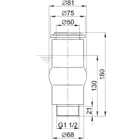 Фонтанная насадка Schaumsprudler 55-15 E