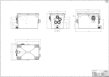 Модуль с барабанным фильтром (гравитационная система) ProfiClear Premium Compact-L gravity EGC