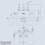 Фонтанная насадка вращающаяся - Rotating Nozzle 5 - 15 E