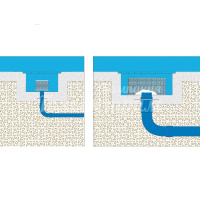 Защитная сетка на забор воды SF 200/100/15 E