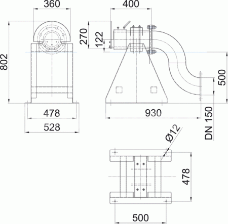 Водный экран - Water screen nozzle XL