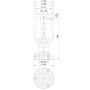 Фонтанная насадка Cascade 110 T
