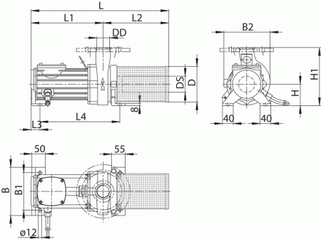 Универсальный насос USP 412 W