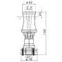 Фонтанная насадка Cascade 50 T