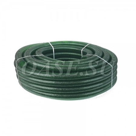 Армированный спиральный шланг зеленый 1"